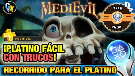 MEDIEVIL CLÁSICO PLATINO FÁCIL CON TRUCOS PLUS PREMIUM CROSSBUY