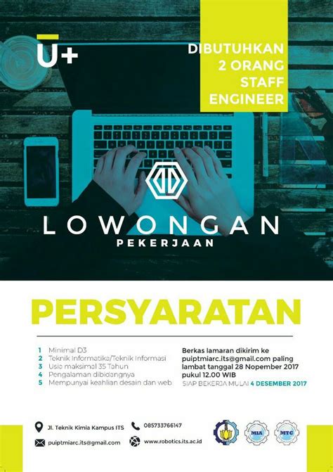 Pin By Rizky Vadilla On Poster Lowongan Kerja Desain Brosur Desain Poster