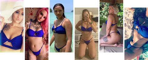 Amazon Honlyps Thong Bikini Sets For Women Two Piece Cheeky Swimsuits Micro String Swim