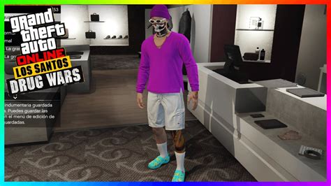 Toda La Nueva Ropa Del Nuevo Dlc Gta Los Santos Drug Wars Youtube