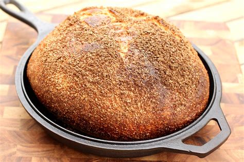 Bran Encrusted Levain Bread Karen S Kitchen Stories