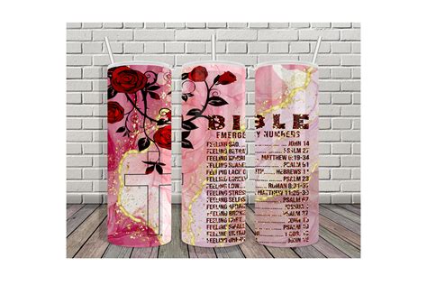 Oz Tumbler Rose Bible Design Graphic By Ratipornkungdent Creative