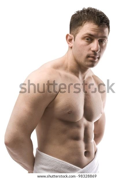 Naked Male Torso Stock Photo 98328869 Shutterstock
