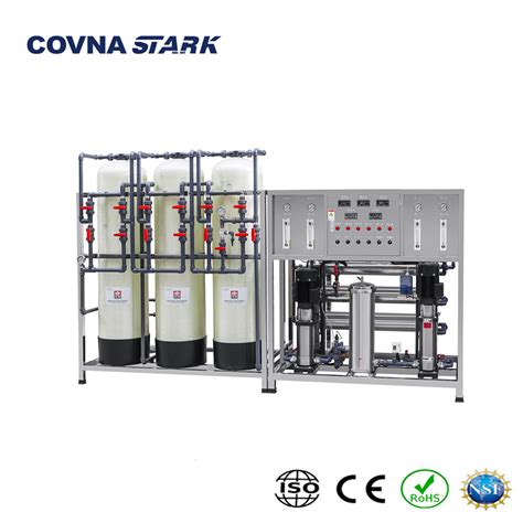 1 5t Double Stage Reverse Osmosis Treatment Equipment Purified Water