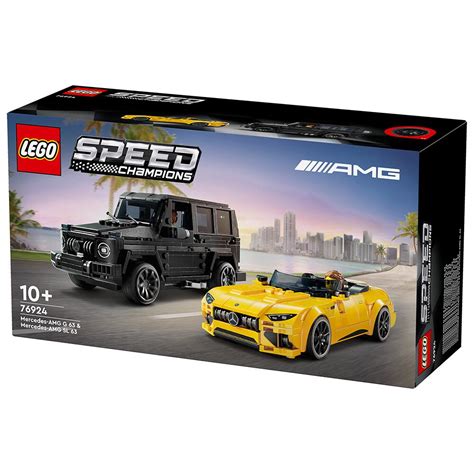 LEGO Speed Champions Mercedes AMG G 63 Mercedes AMG SL 63 Set 76924