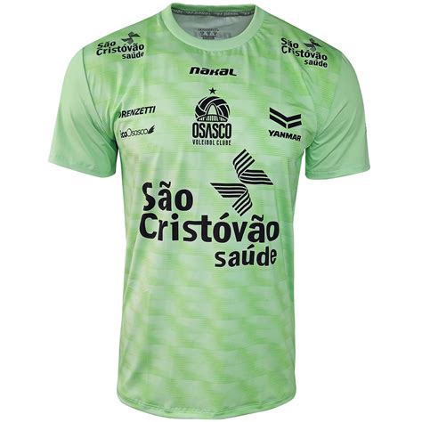 CAMISA OSASCO VOLEIBOL TREINO MASC VERDE 2023 24 Nakal