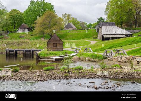 Saugus Iron Works National Historic Site In Massachusetts Stock Photo