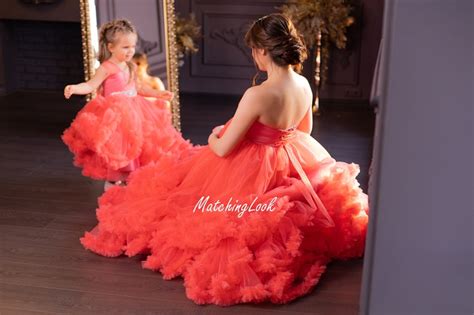 Maternity Gown For Photosession Tulle Ruffled Maternity Etsy