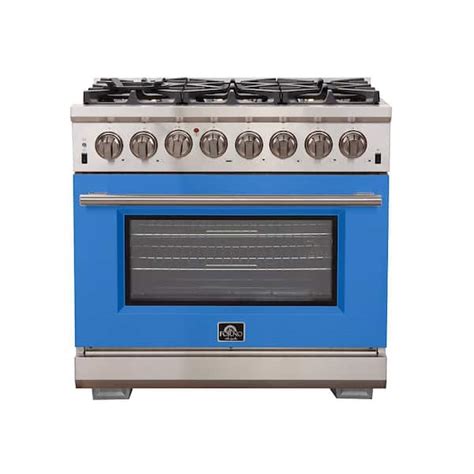 Forno Capriasca In Cu Ft With Burners Gas Range And