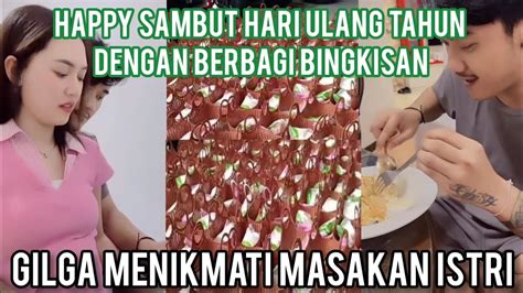 Gilga Sahid Dimasakin Istri Happy Asmara Berbagi Bingkisan Untuk