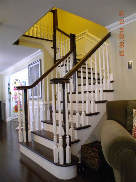 Wood Stairs And Rails And Iron Balusters Install Repair Replace Stair And Rail Cherry Hill