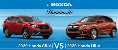 2020 Honda CR V Vs 2020 Honda HR V A SUV Comparison