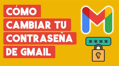 Como Cambiar la Contraseña de Gmail desde PC 2024 YouTube