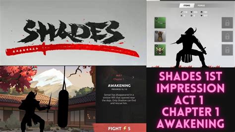 Shadow Fight Shades Act Chapter Complete Walkthrough Nekki S