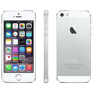 Buy Refurbished Apple Iphone Gb Silver Online From Shopclues