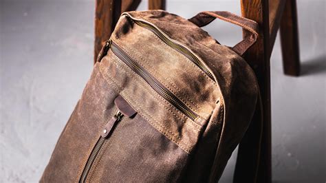 Waxed Canvas Backpack Everything You Need To Know Pacanva