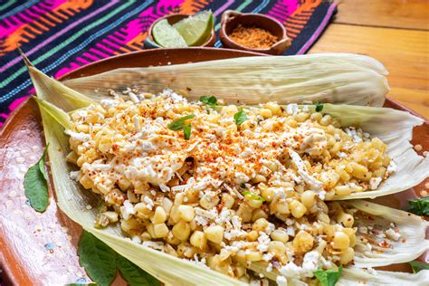 Esquites Traditional Street Food From Mexico