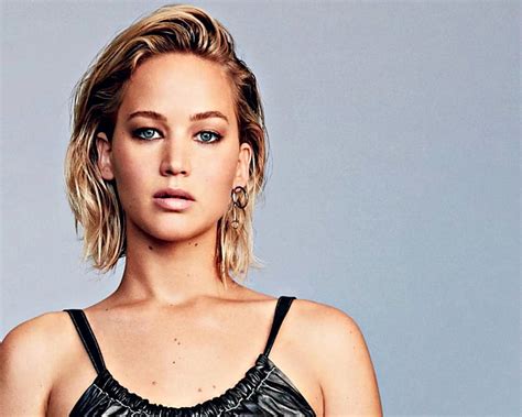 Jennifer Lawrence Girl Actress Gris Blonde Woman HD Wallpaper
