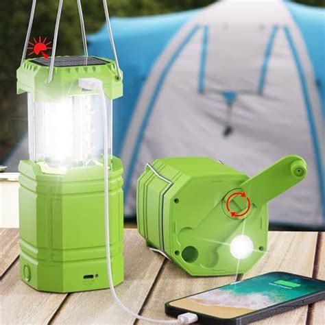 Pack In Solar Usb Rechargeable Brightest Cob Led Camping Lantern