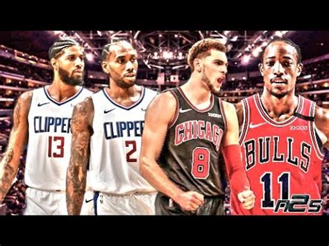 Los Angeles Clippers Vs Chicago Bulls Nba K Next Gen Youtube