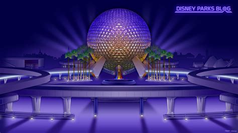 Classic Epcot Center Wallpaper – Desktop/iPad | Disney Parks Blog