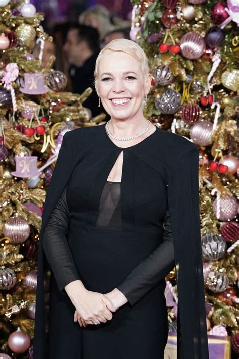 Olivia Colman Goes Blonde For Wonka World Premiere In London