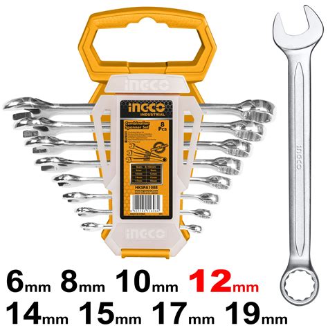 8 PCS Combination Spanner Set 6 19MM Online Hardware Store In Nepal