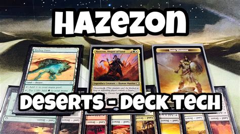 Hazezon Shaper Of Sand Deck Tech The Sand Man Mtg Edh