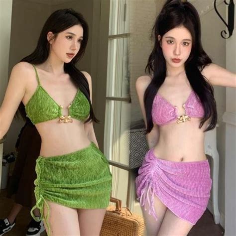 Jual Hemat Katata Bikini Pc Premium Swimsuit Set Baju Renang Wanita Import Bk Pjj