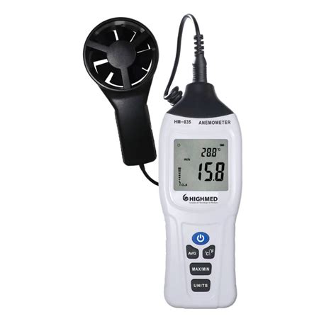 TERMO ANEMOMETRO DIGITAL VAZÃO HM 835 HIGHMED A solução para