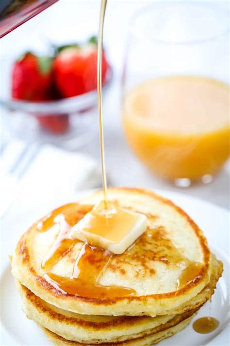 The Best Fluffy Homemade Pancake Recipe - All Things Mamma