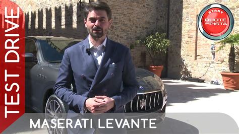 Maserati Levante Test Drive Alfonso Rizzo Prova Il SUV Del Tridente