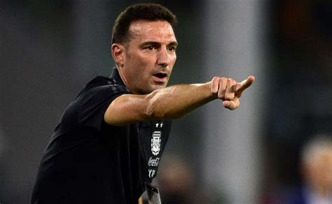 Lionel Scaloni Dio La Lista De Argentina Para Las Eliminatorias