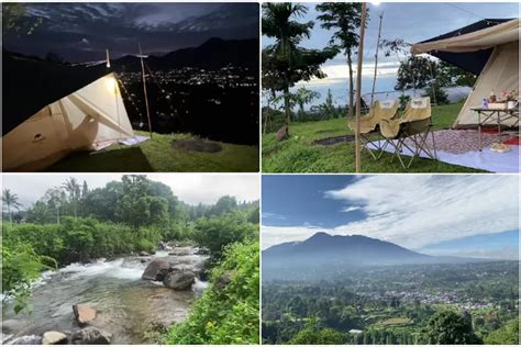 Glamping Di Surga Tersembunyi Puncak Bogor View Tiga Gunung Sekaligus