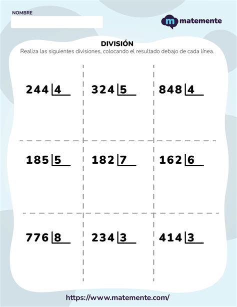 Ejercicios De Division Para Cuarto Grado Actualizado Enero The Best