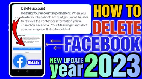 Paano Mag DELETE Ng Facebook Account Year 2023 META How To Delete