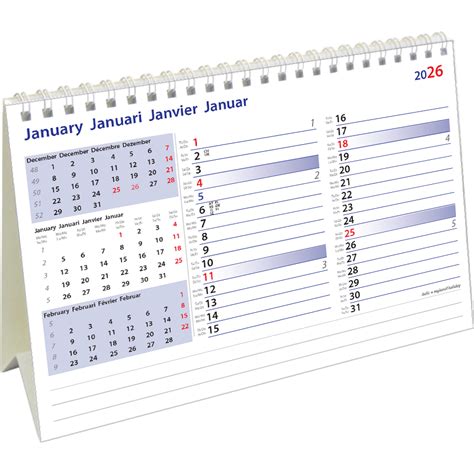 calendrier de bureau international  lecalendrierbe