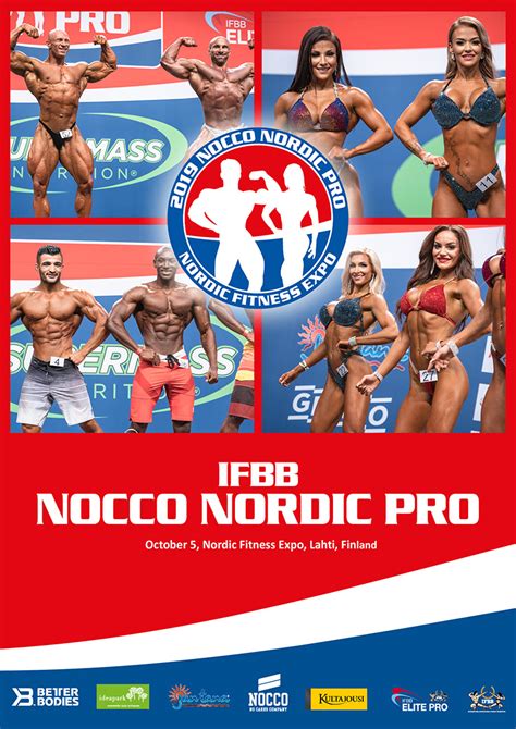 2019 IFBB NOCCO NORDIC PRO Elite Pro IFBB