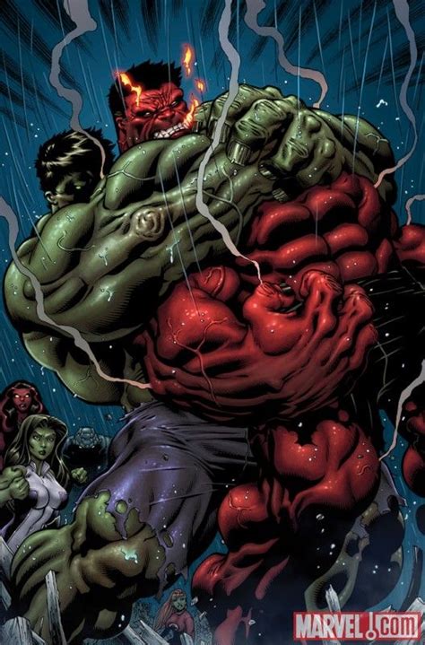 Hulk Vs Red Hulk Hulk Comic Hulk Marvel Superhero Comic Marvel