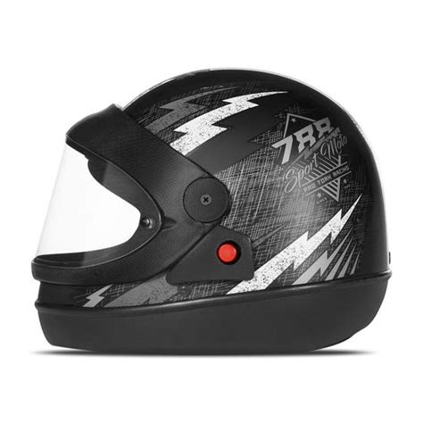 Capacete Fechado Sport Moto Modelo San Marino Automático Pro Tork