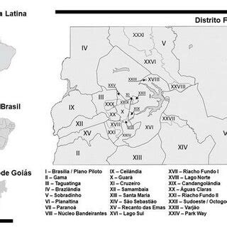 O Distrito Federal Brasileiro E Suas Regi Es Administrativas