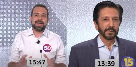 Boulos Diz Em Debate Que Nunes Amigo De Fl Vio Bolsonaro Rei Da