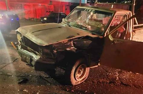 Brutal Choque De Taxi Y Camioneta Deja Heridos En Atlacomulco