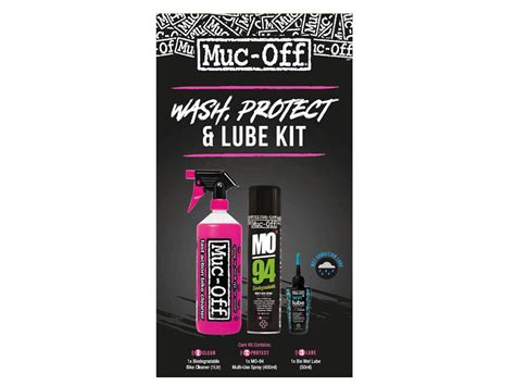 Muc Off Clean Protect Lube Kit Wet Lube Version Fahrradreiniger