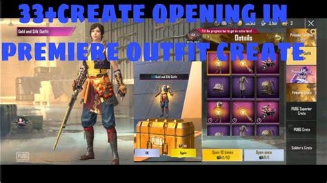 Pubg Mobile Lite New Premium Outfit Crate Opening New Premier