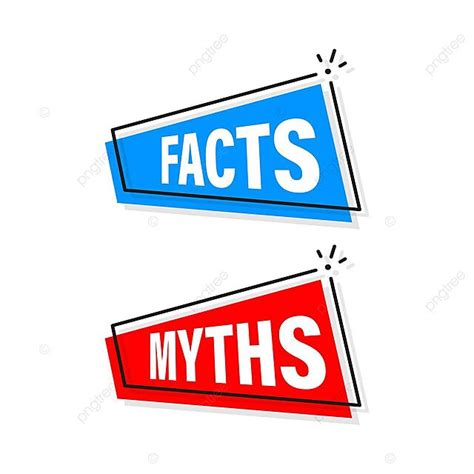 Myths And Facts Bubble With Check Mark And Icon Vector Myths News Character Png And Vector