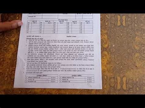 Transcript Form Fill Up Process In Tribhuvan University Youtube