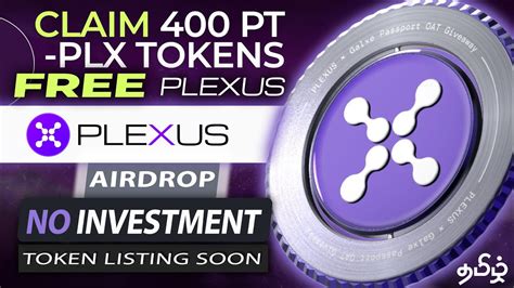 Get 400pt PLX Tokens Now PLEXUS Airdrop YouTube