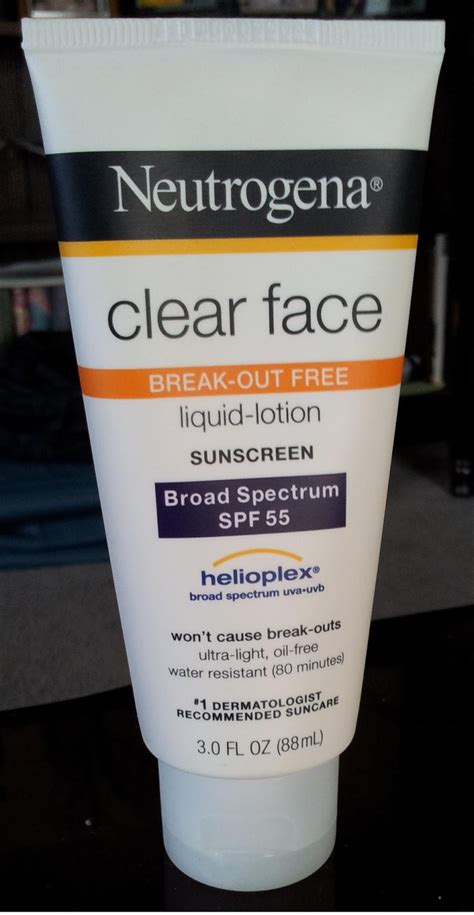 Look Adorable: My Favorite sunscreen: Neutrogena Clear Face