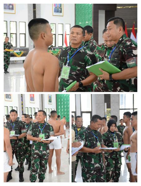 Brigjen TNI Sugiyono Membuka Sidang Parade CATA PK TNI AD GEL I TA 2025